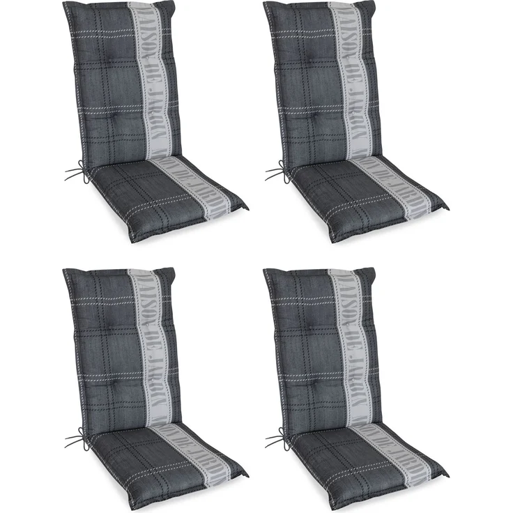 Gardissimo MAISON Hochlehner Gartenstuhl Auflagen Polster 120x50x8cm – Bild 1