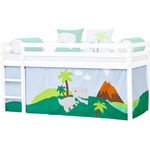 Hoppekids 'DINOSAUR' Vorhang für Halbhochbett 90x200