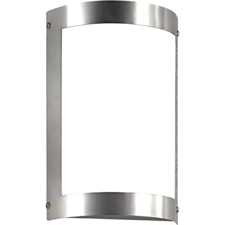 Außenwandleuchte, AQUA MARCO, 1 x E27/75W Edelstahl ohne Gitter