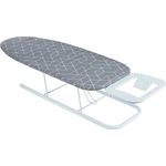 ONVAYA Tischbügelbrett | Mini Bügelbrett | Bügeltisch | Kleines, platzsparendes Bügelbrett | grau