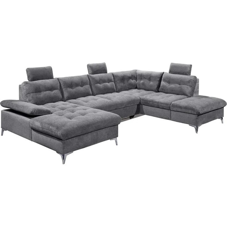 Wohnlandschaft Evora – ED Exciting Desig | Mikrofaser Vinci – Bild 4