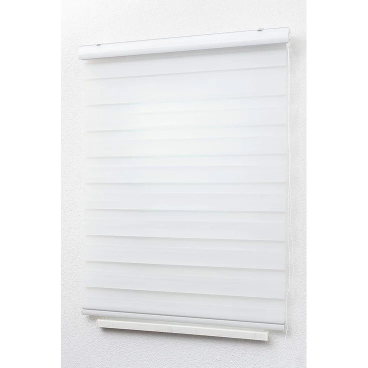 Lysel - Qualitätsdoppelrollo weiß, (B x H) 160cm x 240cm in weiß – Bild 4