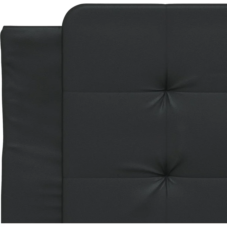 vidaXL Kopfteil-Kissen Schwarz 80 cm Kunstleder 374829 – Bild 7