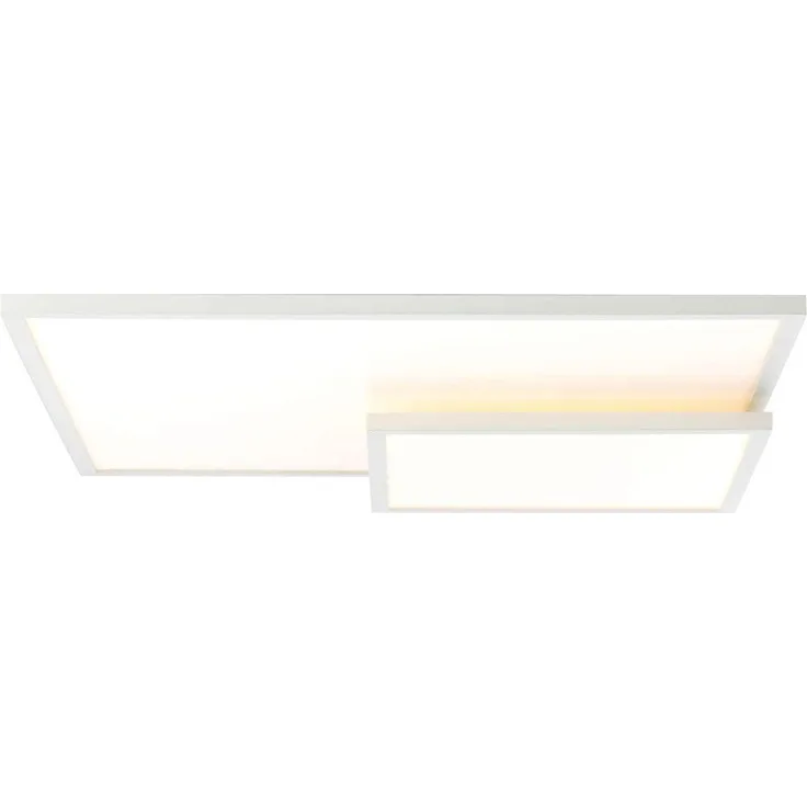 BRILLIANT Lampe Bility LED Deckenaufbau-Paneel 62x47cm weiß easyDim | 1x 36W LED integriert, (3960lm, 3000K) | EasyDim: dimmbar mit herkömmlichen Lichtschaltern
