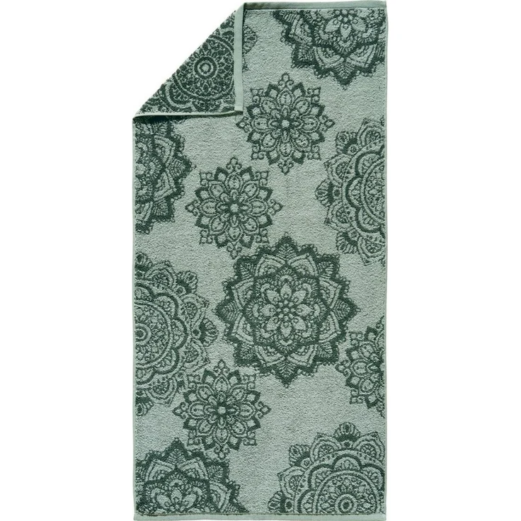 Erwin Müller Handtuch Handtuch "Bühl" 4er-Pack, Frottier/Jacquard, Walk-Frottier Motiv – Bild 2