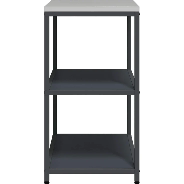 vidaXL Küchenregal HATTEM Anthrazit 90 x 50 x 92 cm Stahl 874956 – Bild 8