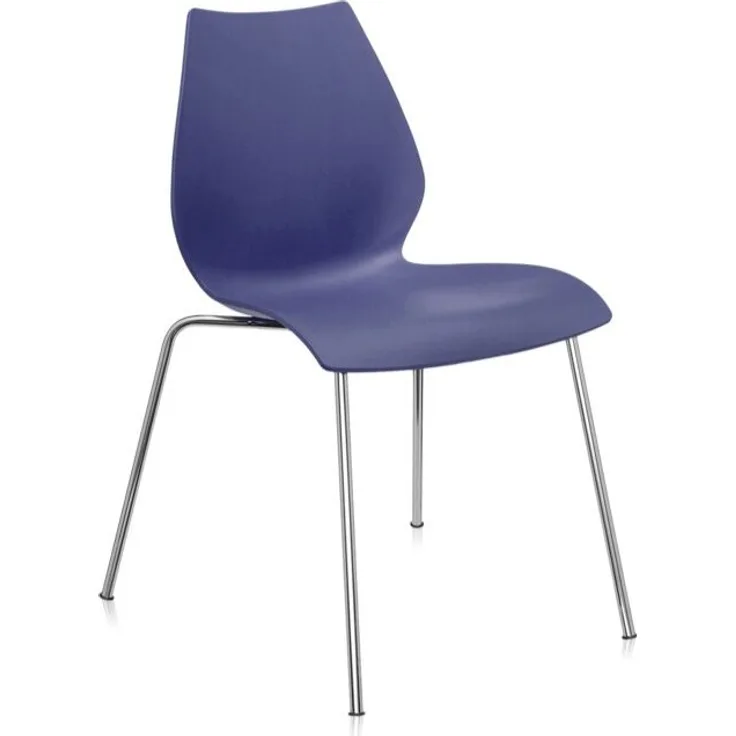 2er Set Kartell Maui Stuhl Polypropylen/Stahl