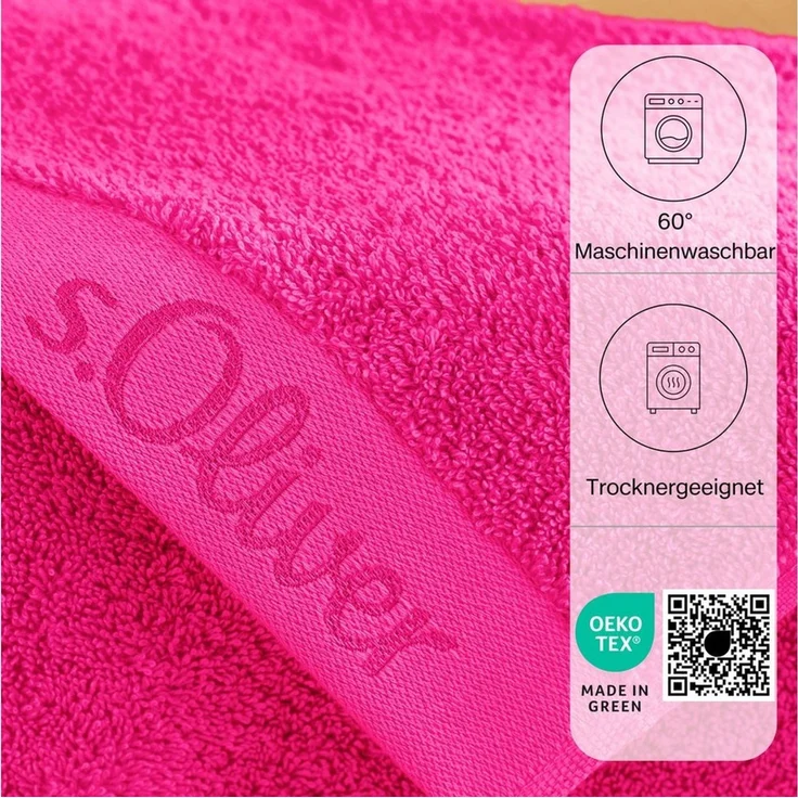 s.Oliver Handtuch s. Oliver Handtuch, Walkfrottier (1-St), besonders weich und saugfähig – Bild 4