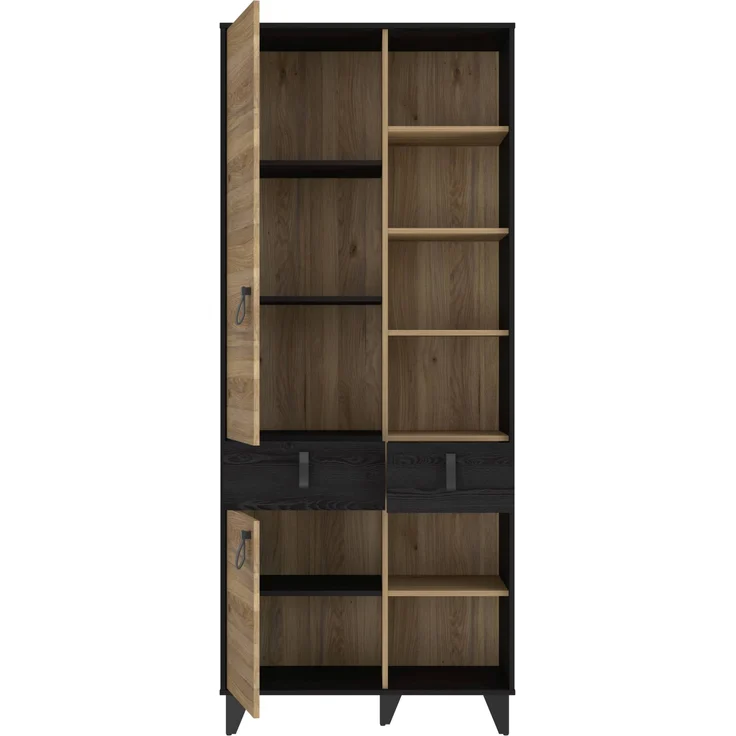 Jugendzimmer LYA mit 4-trg. Schrank Optik: Mauvella / Cabezone Eiche – Bild 4