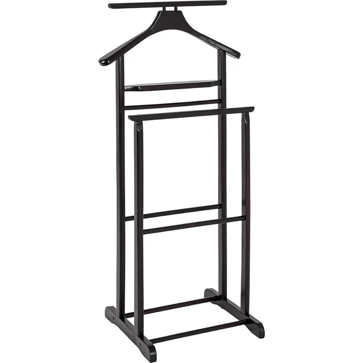 HAKU Möbel Herrendiener, Massivholz, tabak, B 47 x T 36 x H 102 cm