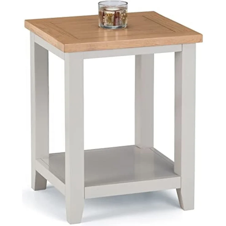 Julian Bowen Richmond Beistelltisch, grau und Eiche