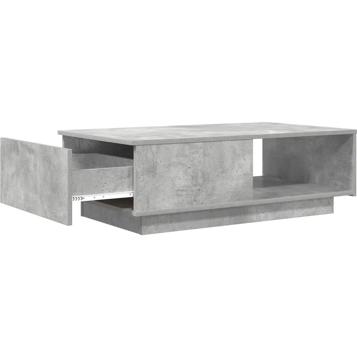 Couchtisch Sofatisch, Beton Grau 95 x 55 x 31 cm Holzwerkstoff d188e – Bild 5