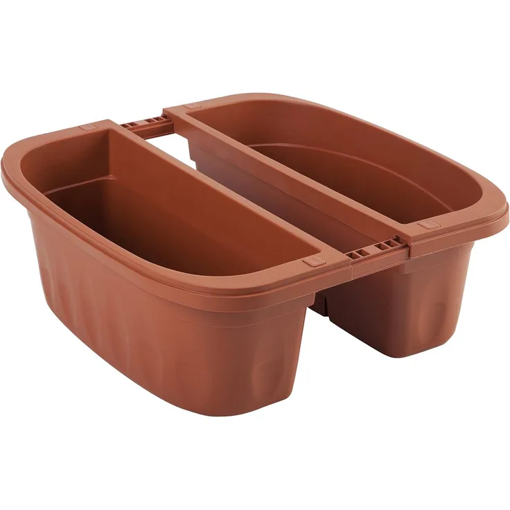 Bama 30230 Blumenkasten Klunia von 40 cm, terracotta