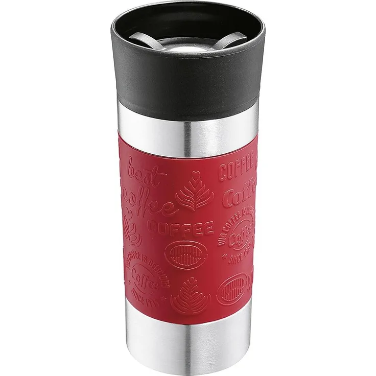 Isoliertrinkbecher VIAGGIO 360 ml rot