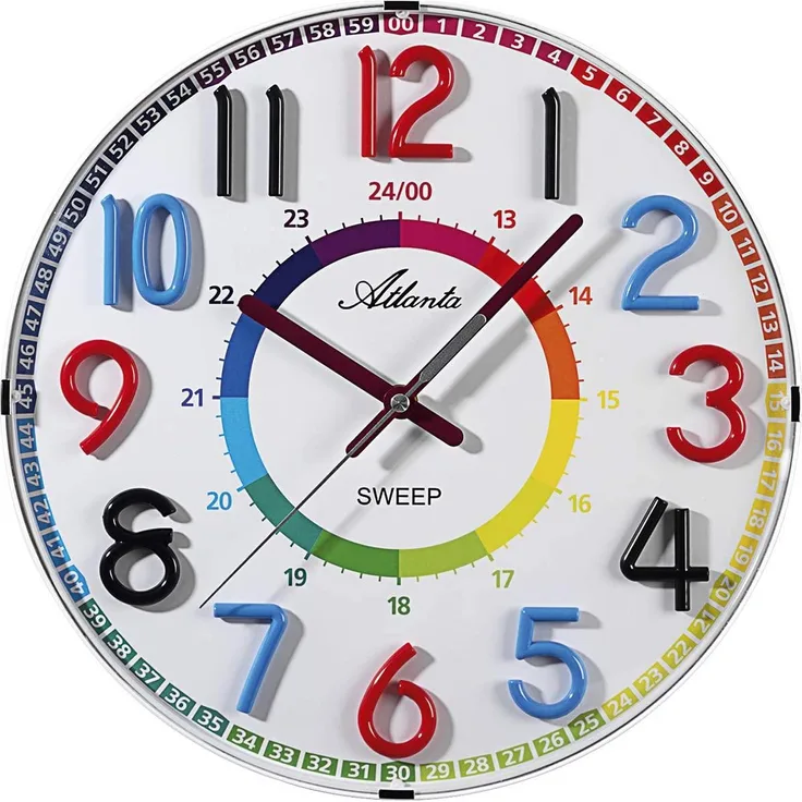 Kinder Wanduhr Atlanta - 4480-0