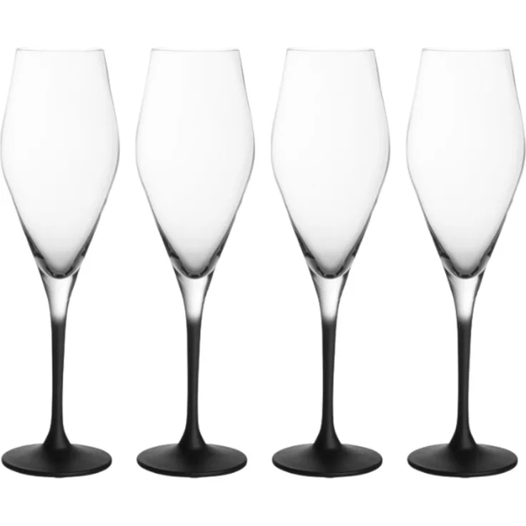 Villeroy & Boch Manufacture Rock Champagnerkelch 260 ml 4er Set