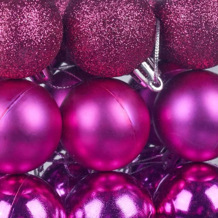 Relaxdays Weihnachtskugeln 100er Set – Bild 7
