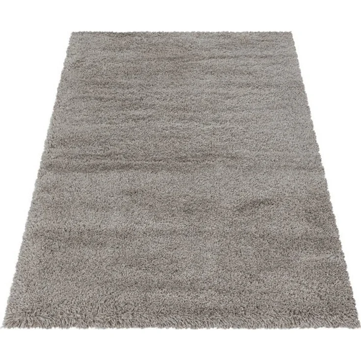 Carpettex Hochflor-Teppich Unicolor - Einfarbig, Läufer, Höhe: 30 mm, Teppich Wohnzimmer Einfarbig Shaggy verschidene farben und größen – Bild 4