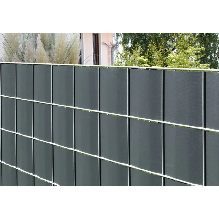 Garden 'N' More Standard Weich PVC-Folie auf Rolle, Für den Zuschnitt, Länge 20,5 m, Streifenhöhe 0,19 m, Anthrazit – Bild 3
