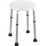 WENKO SECURA Badhocker, höhenverstellbar, 120 kg Tragkraft, für Dusche und Wanne