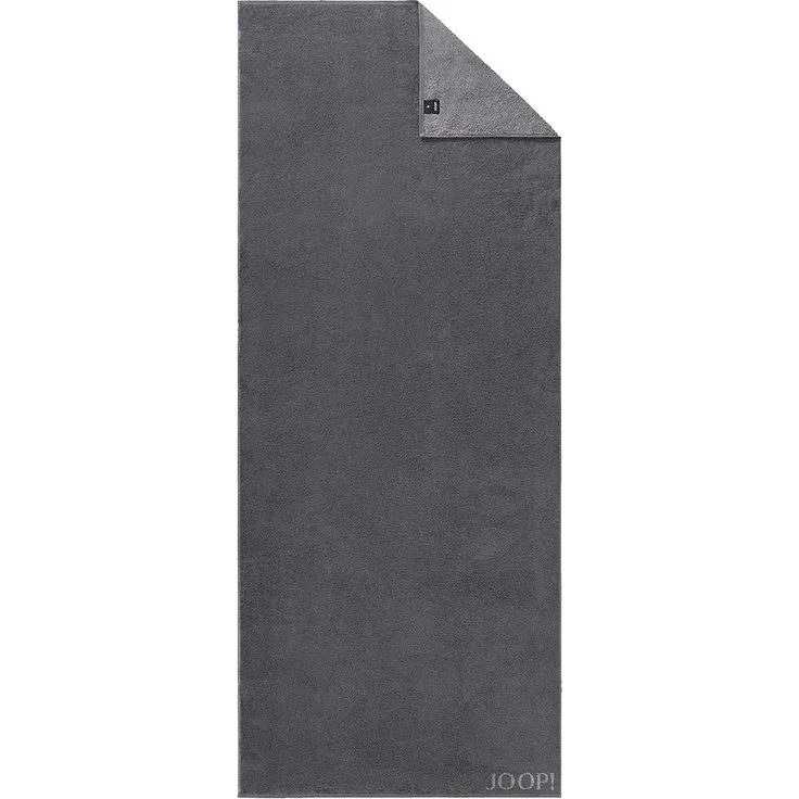 JOOP! Saunatuch Classic Frottierkollektion - Walkfrottier Anthrazit 80x200cm