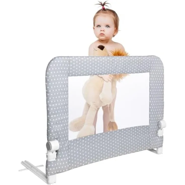 Interbaby Ausziehbares Rausfallgitter für Kinderbetten – 90 cm – Starry Night – 2600 g