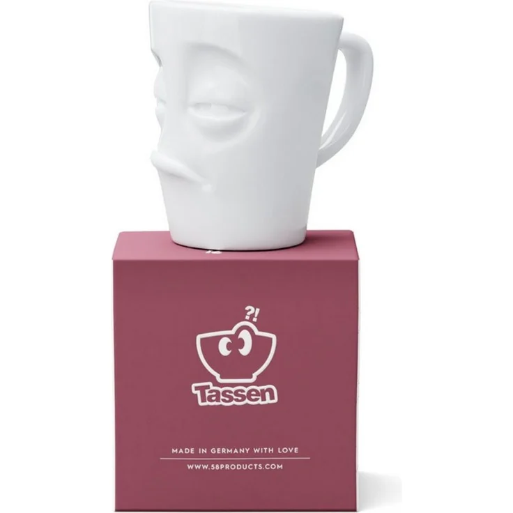 TV Tasse Kaffeebecher 88 Henkelbecher Verpennt weiß – Bild 3