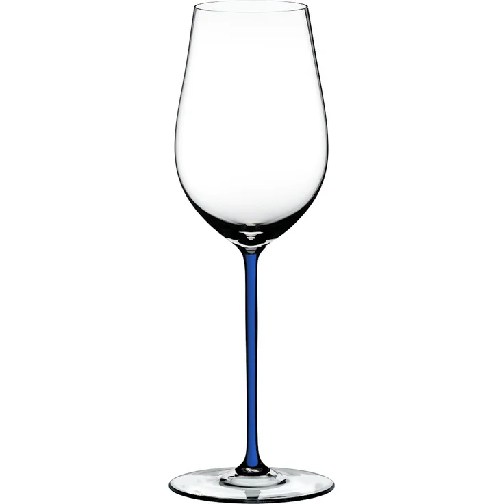 RIEDEL 4900/15D FATTO A MANO Riesling / Zinfandel Weinglas - Stiel DUNKELBLAU