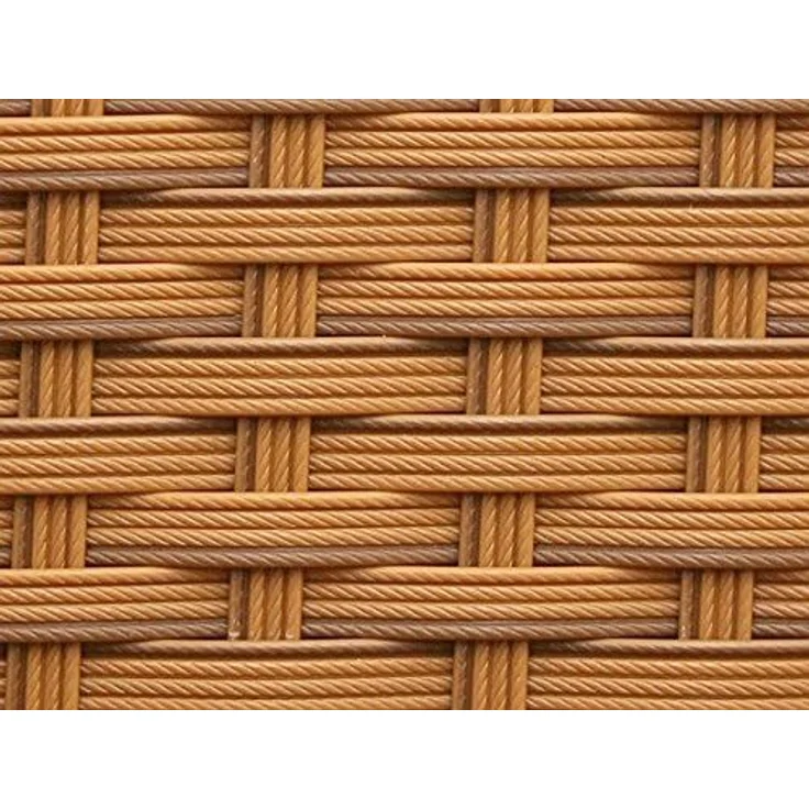 RS Trade 'Toscana' Beistelltisch mit verstärktem Alu-Gerüst, Polyrattan, Natur, 50 x 50 x 32 cm – Bild 10
