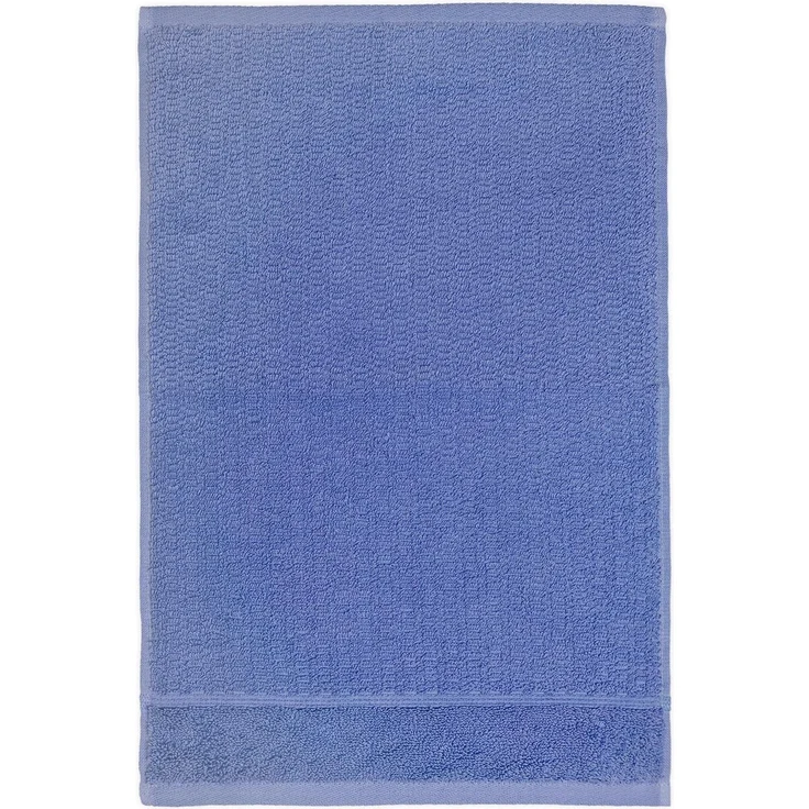 frottana MÖVE for Pearl Gästetuch 30x50 cm aus 100% Baumwolle, Cornflower