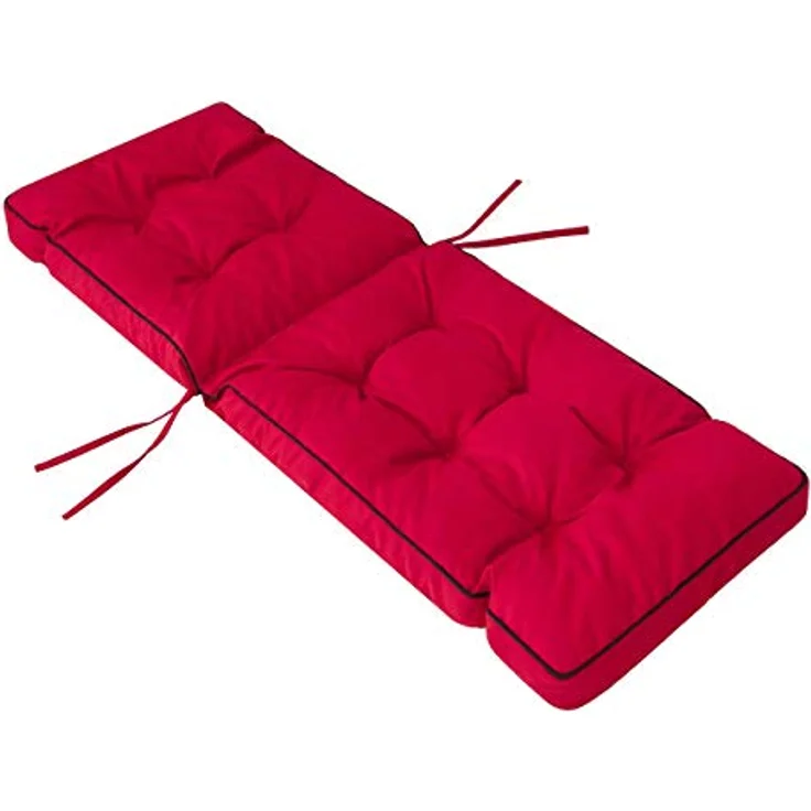Bjird Liegenauflage Auflage für Liegestuhl 160x50x8, extra dicke Polsterauflage für klappbare Gartenliege/Sonnenliege – Bild 6