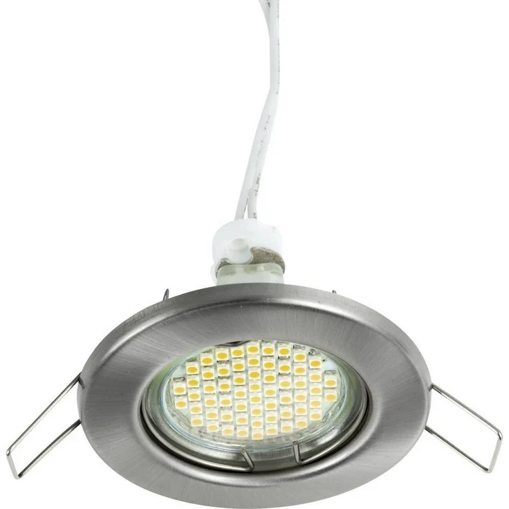 HEITRONIC LED Einbauleuchte Einbaustrahler rund, Edelstahl 23550 – Bild 2