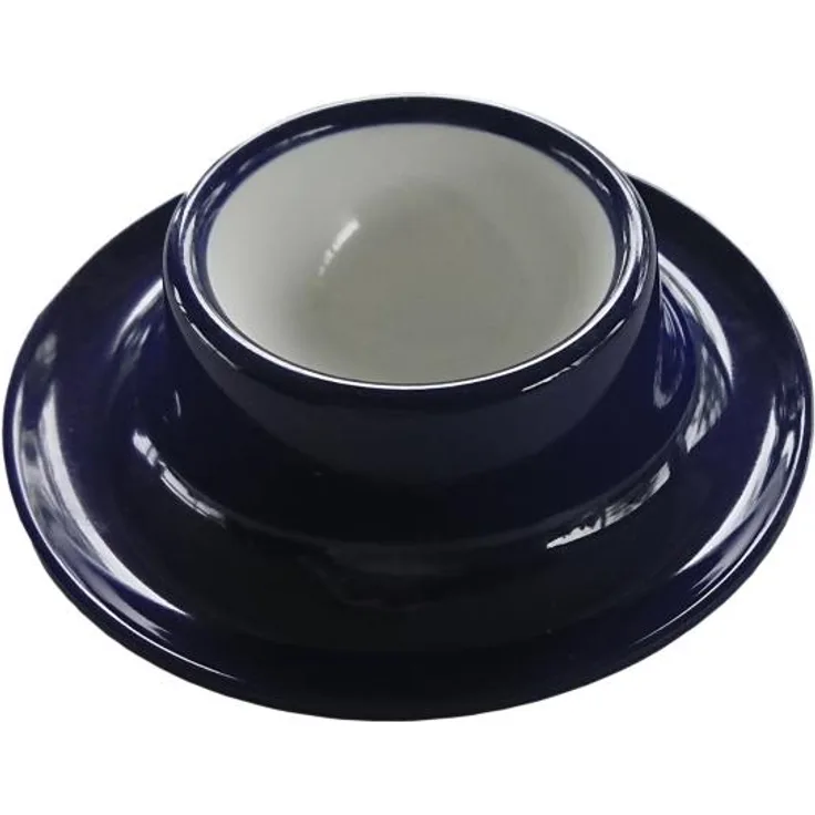 Eierbecher navy blau Melamin einzeln