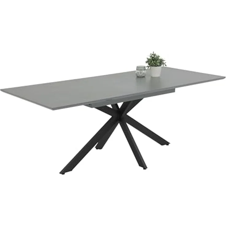 Esstisch Chiara - Marmoroptik Grau matt – Bild 4