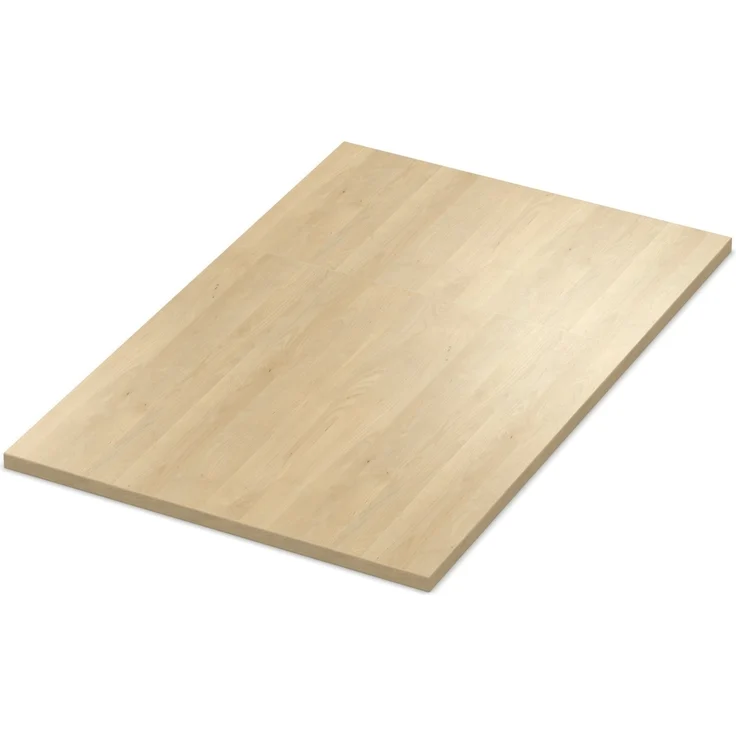 Dekor Spanplatte 19mm Tischplatte Mandal Ahorn natur H3840 ST9 mit ABS Kante Umleimer - Größe 40 x 80 cm - Höhe 1,9 cm - Farbe Mandal Ahorn Natur – Bild 3