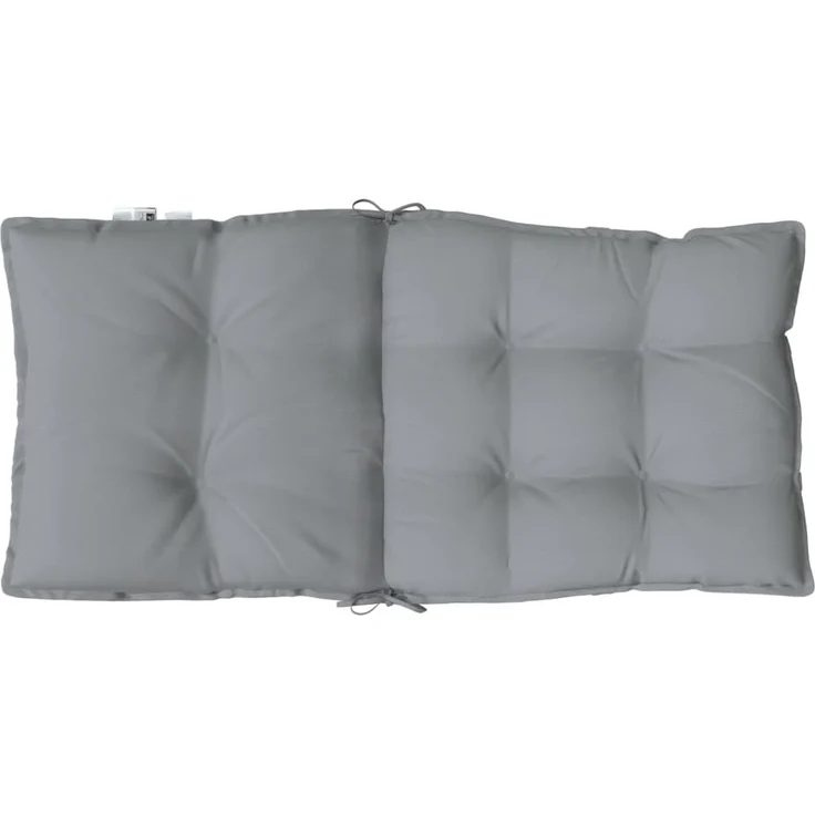 vidaXL Niedriglehner-Auflagen 2 Stk. Grau Oxford-Gewebe 377674 – Bild 7