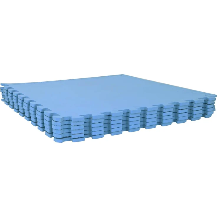 vidaXL Pool Bodenschutzmatte 24 Stk. Blau 8,64 m² EVA-Schaum 3433293 – Bild 4