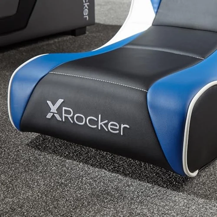 X Rocker Sony Playstation 5 Geist 2.0 Floor Rocker Gaming Sessel mit 2.0 Audiosystem | PS5 Kindersessel – Bild 6
