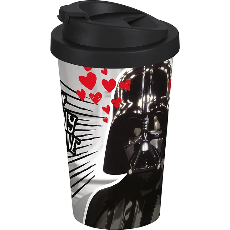 Star WARS Coffee to go Becher DESTINY 400ml, Kunststoff, Bunt, 9 x 9 x 16,5 cm