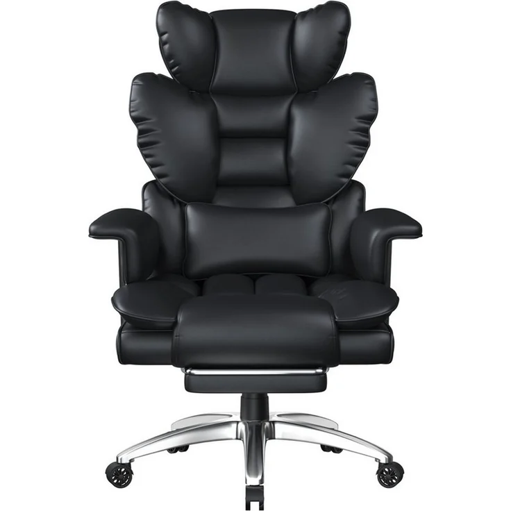 ZAISZE Bürostuhl Ergonomischer Bürostuhl mit Ruhefunktion, 136° Neigung (Spar-Set), Arretierbare Rückenlehne, klappbare Fußstütze, Belastbarkeit: 150 kg – Bild 2