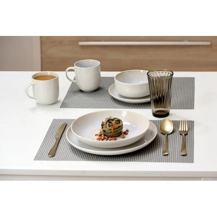 Ritzenhoff & Breker 'LAREDO' Suppenteller, Steinzeug beige, Ø 23 cm, spülmaschinen- und mikrowellengeeignet – Bild 3
