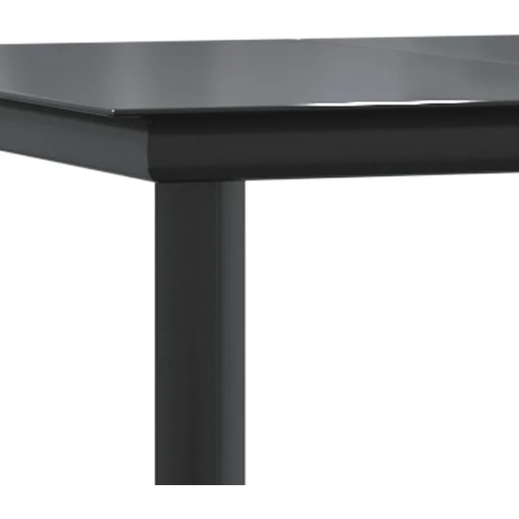 vidaXL 5-tlg. Garten-Essgruppe mit Kissen Beige Poly Rattan 3213011 – Bild 8