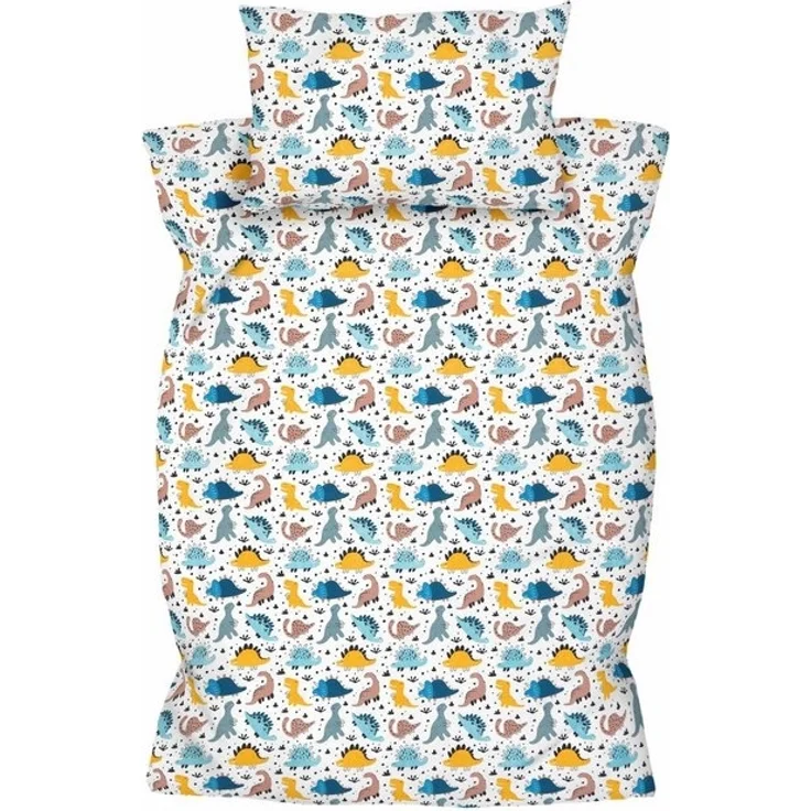 Amilian Kinderbettwäsche 100x135 - Bettwäsche Kinder - Kopfkissenbezug 40x60 cm Babybettwäsche, 2 teilig, 100% Baumwolle, für Mädchen und Jungen – Bild 4