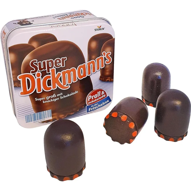 Tanner Super Dickmanns aus Holz in Metalldose