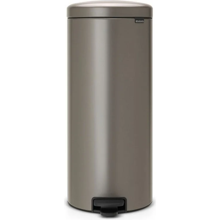 Brabantia Newicon Treteimer, Mülleimer, Abfalleimer, Platinum, 30 L, 114441 – Bild 4