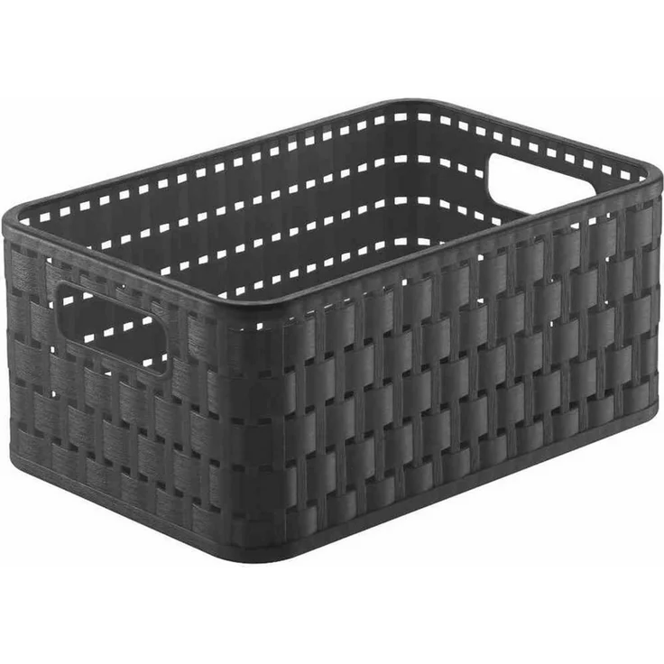 Rotho Korb Country A6, 4 L anthrazit – Bild 3