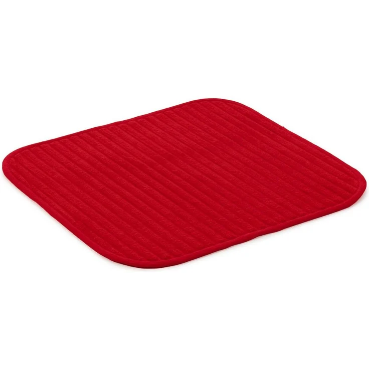 Gözze Badematte Berlin, Höhe 7 mm, rutschhemmend beschichtet, fußbodenheizungsgeeignet, Polyester, rechteckig, Badteppich, Uni Farben, Cord Optik, waschbar – Bild 1