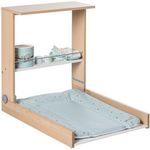 Wand Wickelregal Wicki : Party Animals green : Natur