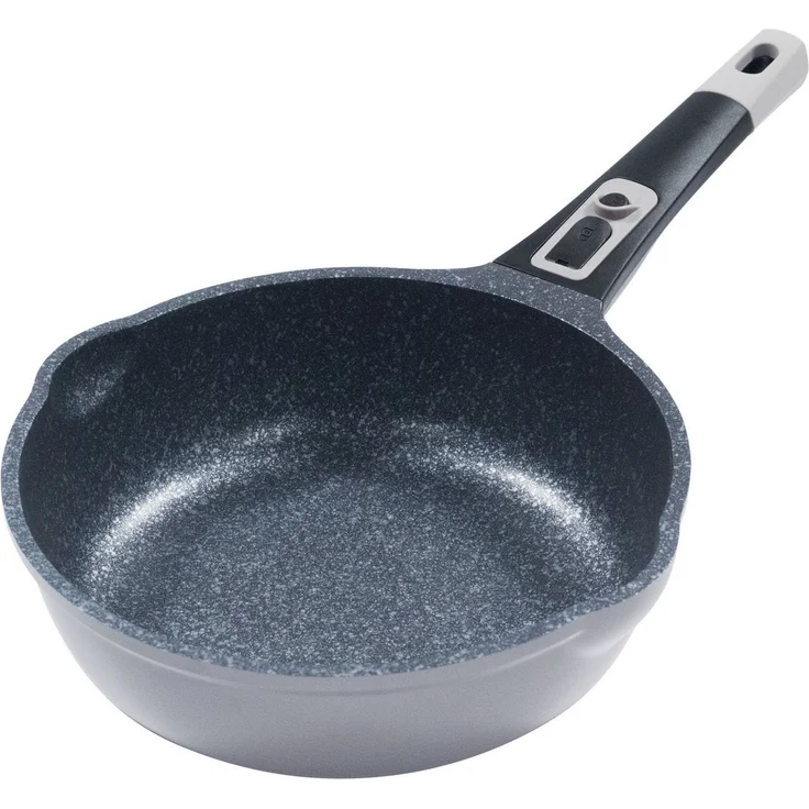 KING Pfannen-Set Moonscape, Aluminiumguss (Set, 11-tlg, je 1 Bratpfanne Ø 24/24/28/28cm, H: 5/7,5/5,5/8,5cm, - 1,9/2,8/2,5/4 l), Induktion, Moonscape-Beschichtung,inkl. 5 Schüsseln – Bild 3