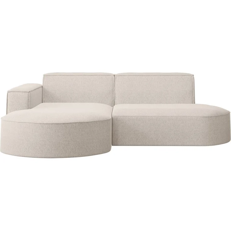 Kaiser Möbel Ecksofa Designer MODENA STUDIO L stoff Verita, Ecksofa, Cord Sofa, L-Form, Links/Rechts wählbar – Bild 1